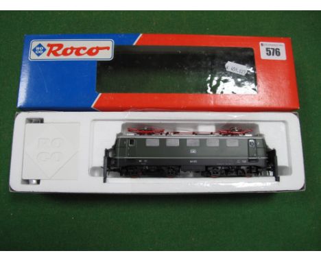 Roco #43637 DB. BR E141 Bo-Bo Electric Locomotive, HO Scale. Boxed. 