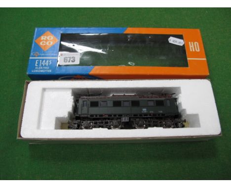 Roco #4130 DB. BR144 Bo-Bo Electric Locomotive, HO Scale. Boxed. 