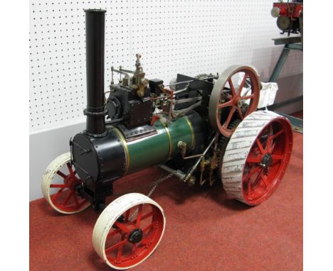 A Well Built 2 Inch Scale Live Steam Model of a Durham and North Yorkshire Traction Engine, based on a design by John Haining