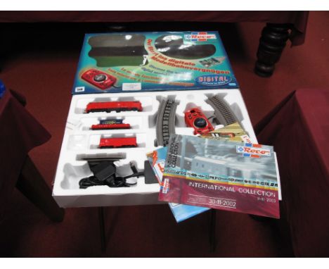 A Boxed Roco "HO" Gauge #41220 Digital Train Set,  "Facination Model Railways", comprising of outline German diesel locomotiv