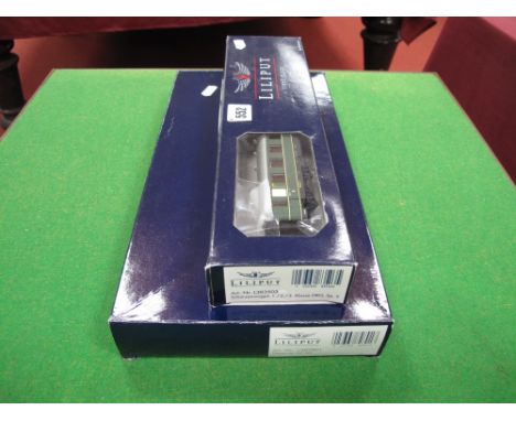 Three Liliput DR Coaches in Two Packs, HO Scale, boxed, includes #L382801 Sleeping Car Twin Set.