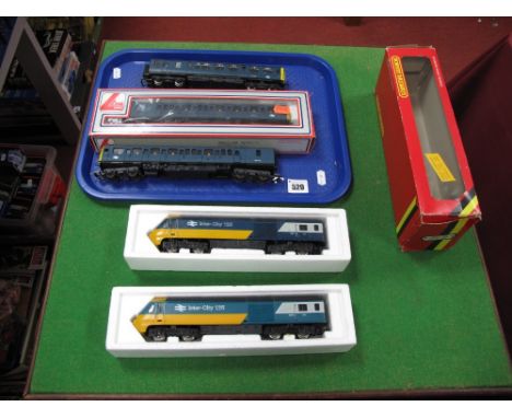 A Hornby "00" Gauge #R069 B.R Class 253 High Speed Train, comprising of power car #43010, dummy car #43011, boxed, Lima "00" 