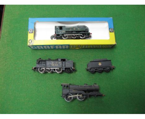 A Graham Farish "00" Gauge Class 94 0-6-0 Locomotive, r/no 9410, GWR green, boxed-missing cellophane, a kit built "00" gauge 
