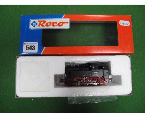 Roco #43209 DB. BR80 0-6-0 Steam Tank Locomotive, HO Scale. Boxed.