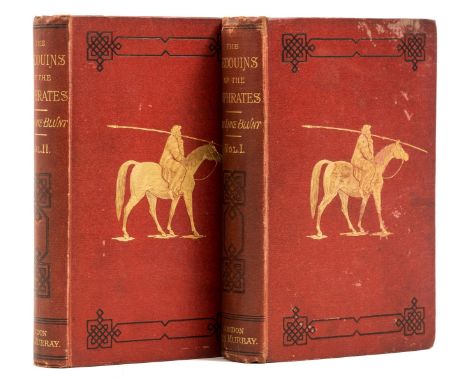 Middle East.- Blunt (Lady Anne) Bedouin Tribes of the Euphrates, 2 vol., first edition, half-titles, wood engraved frontispie