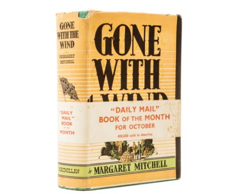 *** Please note, the description of this lot has changed ***Mitchell (Margaret) Gone With the Wind, first English edition, li