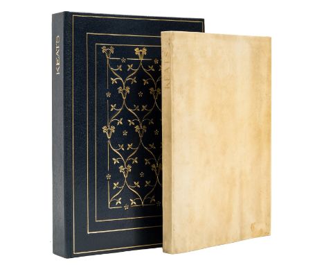 Doves Press.- Keats (John) [Poems], one of 200 copies on paper, printed in red and black, label removed from front pastedown,