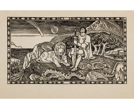 Ashendene Press.- Malory (Thomas).- 27 wood-engravings for 'The Noble and Joyous Book Entytled Le Morte d'Arthur', from an ed