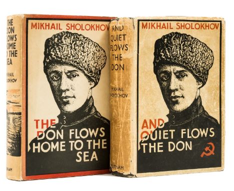 Sholokhov (Mikhail) And Quiet Flows the Don, lower hinge cracked but holding firm, jacket with light chips and tears, tender 