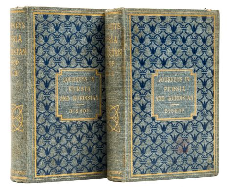 Bishop (Isabella L. Bird, Mrs.) Journeys in Persia and Kurdistan, 2 vol., first edition, half-titles, 2 folding maps, plates 