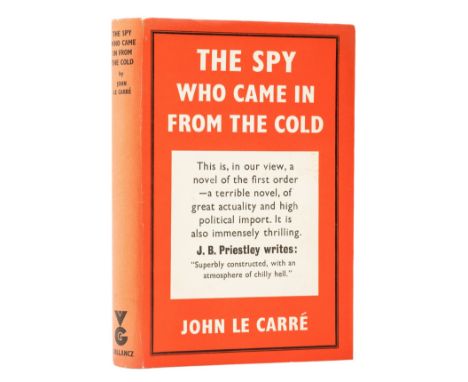 Le Carré (John) The Spy Who Came in From the Cold, first edition, cut signature of the author on title, spotting to edges, or