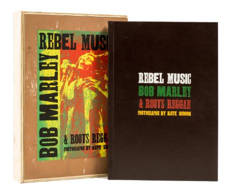 Genesis Publications.- Simon (Kate) Bob Marley: Rebel Music, number 145 of 350 deluxe copies signed by Eric Clapton, from an 