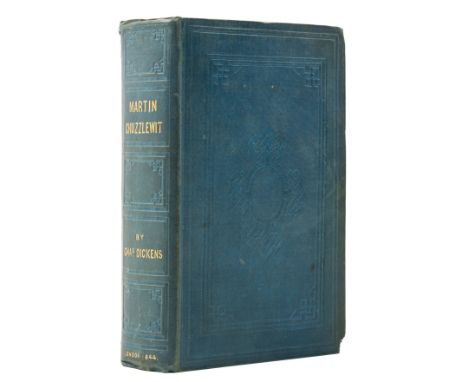 Dickens (Charles) The Life and Adventures of Martin Chuzzlewit, first edition in book form, half-title, additional etched tit