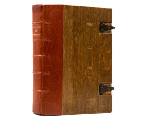 Essex House Press.- Book of Common Prayer (The), number 233 of 400 copies on paper, printed in red and black in Endeavour and