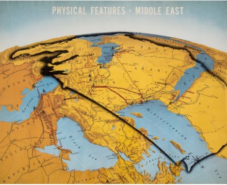 Middle East.- Aramco.- Duce (James Terry) Middle East Oil Developments, full-page maps and illustrations, one with acetate ov