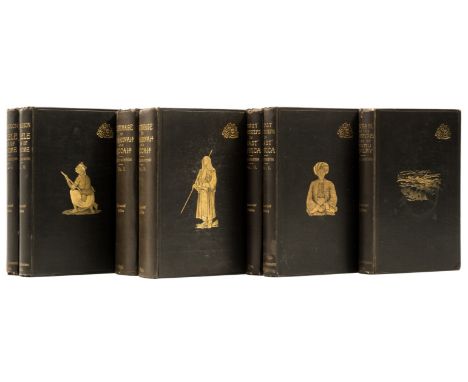 Africa.- Burton (Sir Richard Francis) "The Memorial Edition" of The Works, 7 vol., half-titles to all but vol. 2, plates, mos