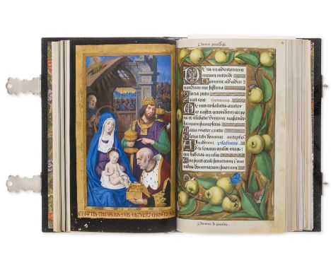 Manuscript Facsimile.- Great Hours of Anne of Brittany, one of 987 copies, facsimile of Lat. 9474 in Bibliothèque Nationale d