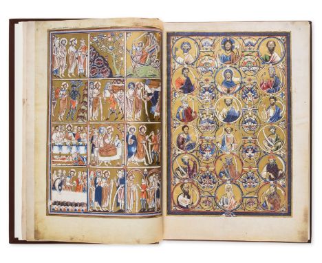 Manuscript Facsimile.- Psalterium Glosatum Salterio Anglo-Catalán, one of 987 copies, facsimile of Lat. 8846 in Bibliothèque 