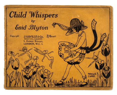 Blyton (Enid) Child Whispers, first edition, ownership inscriptions to dedication page, some light staple rust-staining to gu