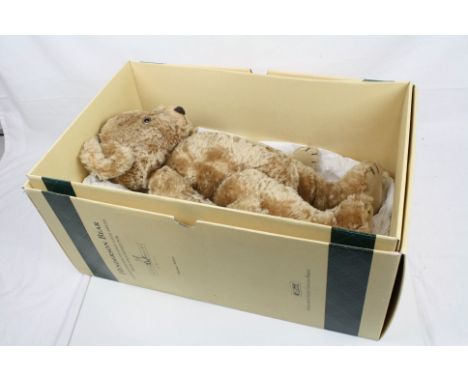 Boxed Steiff Henderson Bear Blond 55 exclusively for Teddy Bears of Witney, excellent condition 