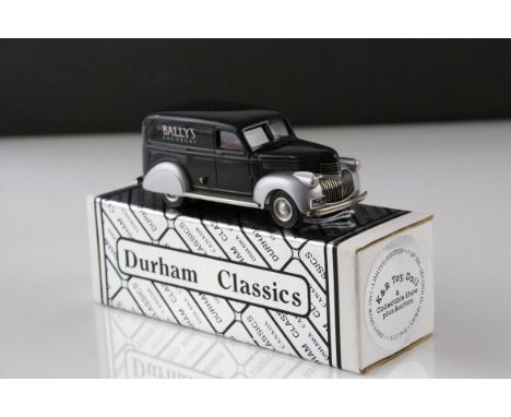 Boxed Durham Classics ltd edn 1/43 K&amp;R Toy Doll &amp; Collectible Show 41 Chevrolet Panel Delivery Las Vegas Bally's meta