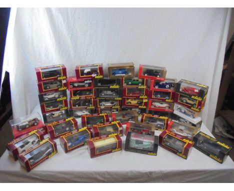 Collection of 43 boxed / cased 1/43 Solido diecast models mainly Age d'Or examples, vg condition