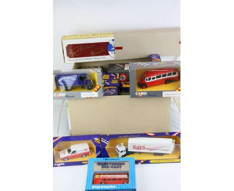 17 Boxed Corgi diecast models plus Solido etc, 20 in total