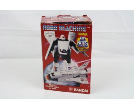 Boxed Bandai Robo Machine Super Go Bots Spay-C Friendly Robot 0305511, vg condition with gd box showing some creasing