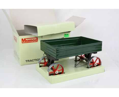 Ex shop stock - Boxed Mamod Traction Engine Trailer SR1A appearing unopened 