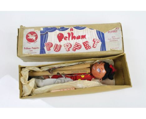 Boxed Pelham Puppet Fritzi, gd condition with gd strings, contained within an SM Old Lady box