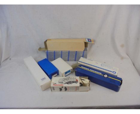 Seven boxed Conrad diecast commercial models to include 3031, 3073, 3024, 3044, 3039, 3029 &amp; 3022 plus a boxed Gescham2-R