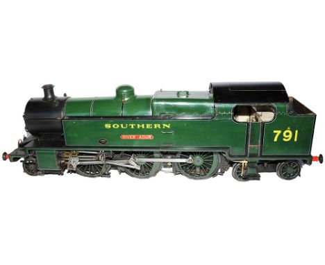 Live Steam Model 5in Gauge Southern Railway River Class No 791 'RIVER ADUR'. Extremely well built and steamed regularly in th