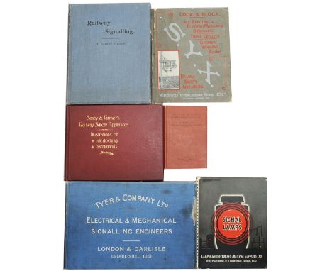 A selection of signalling catalogues, some profusely illustrated. Real gems for the signalling enthusiast. Includes Lamp Manu