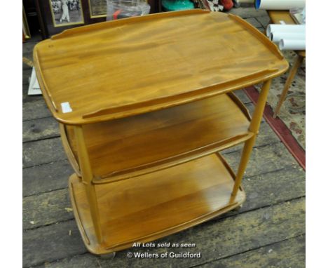 *An Ercol three tier tea trolley