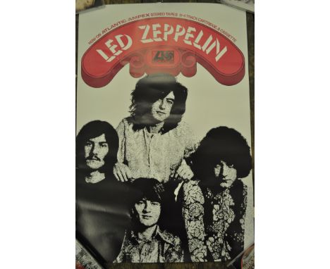 Led Zepplin - Atlantic Records promotional poster