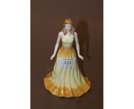 A ROYAL DOULTON GEMSTONE COLLECTION OPAL FIGURE