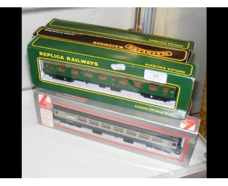 Boxed Lima and other railway carriages 