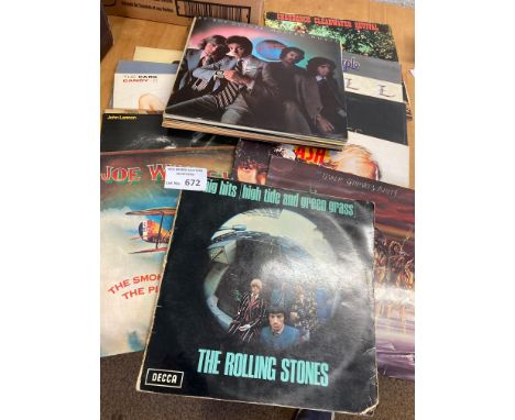 Records - 30+ Rock albums incl. Rolling Stones, Alice Cooper, J.Tull etc.