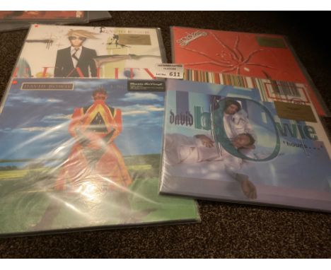 Records : DAVID BOWIE - Music on Vinyl albums (4) includes 'Hours' rare collectable &amp; fine condition