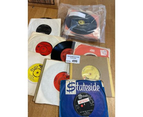 Records: A small selection (20+) of soul 45's Atlantic, Stax etc incl. Redding, Patty Labelle, Booker T etc.