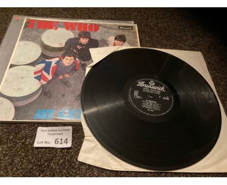 Records : THE WHO - My Generation album on Brunswick LAT8616 - 1965 - super condition barely played sleeve/vinyl excellent