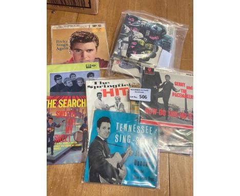 Records - Nice bundle of 1960's EP's incl. R. Nelson, Manfred Man, Elvis, Searchers, Gerry &amp; The Pacemakers etc. (15)