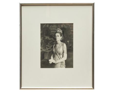 Howell Conant (1916 - 1999) Princess Consort of Monaco, Grace Kelly With a Howell Conant, New York stamp verso  Property of a