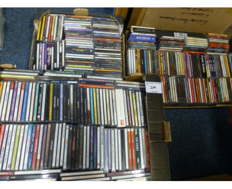 Records : CD's - 1960's/70s X  3 boxes approx 400+ CD's n total all in good cond. inc. The Who, Small Faces, Byrds etc.