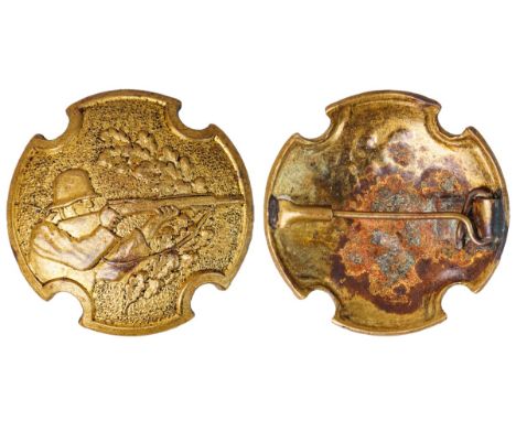 Badge, Army Expert-Shooter, USSR, Latvia, 20th century, 7,65 gr