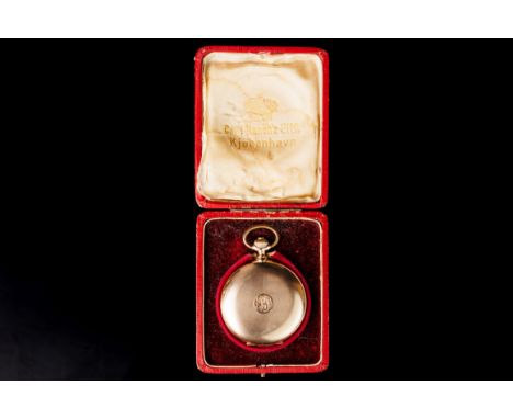 The Lord Watch company. Case gold 14k. ( 56 - 0,585).Movement with ruby stones. The early 20th century. Diametr 5,3 cm, weigh
