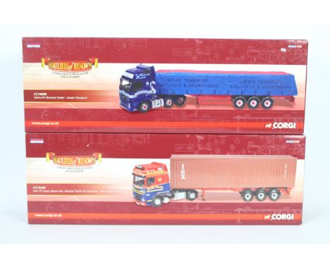 Corgi - Two boxed Corgi Limited Edition 1:50 scale diecast trucks from the Corgi 'Hauliers of Renown' series. Lot consists of