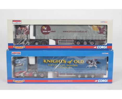Corgi - Two boxed Corgi Limited Edition 1:50 scale diecast trucks from the Corgi 'Hauliers of Renown' series. Lot consists of