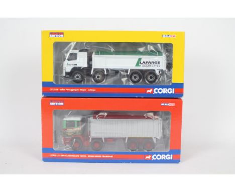 Corgi - A pair of boxed Corgi Limited Edition 1:50 scale diecast trucks from Corgi's 'Rigid' series. Lot consists of CC13511 