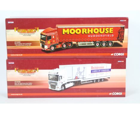 Corgi - A brace of boxed Corgi Limited Edition 1:50 scale diecast trucks from the Corgi 'Hauliers of Renown' series. Lot cons